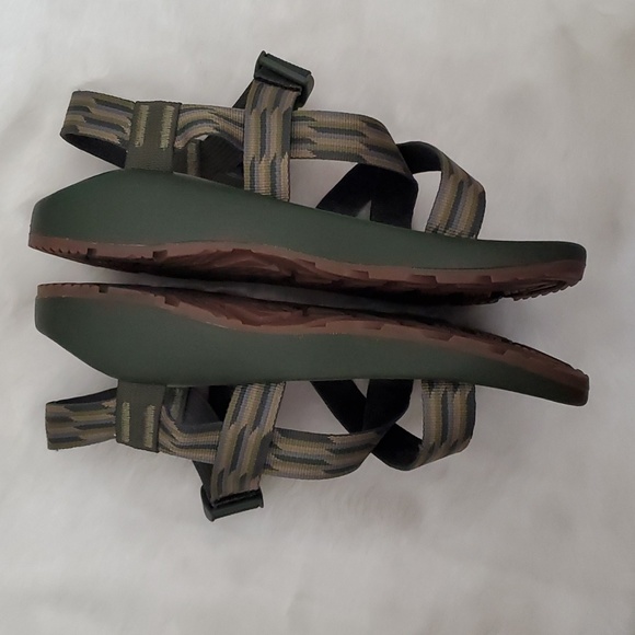 Chaco Accordian Green Hiking Sandals main image 9